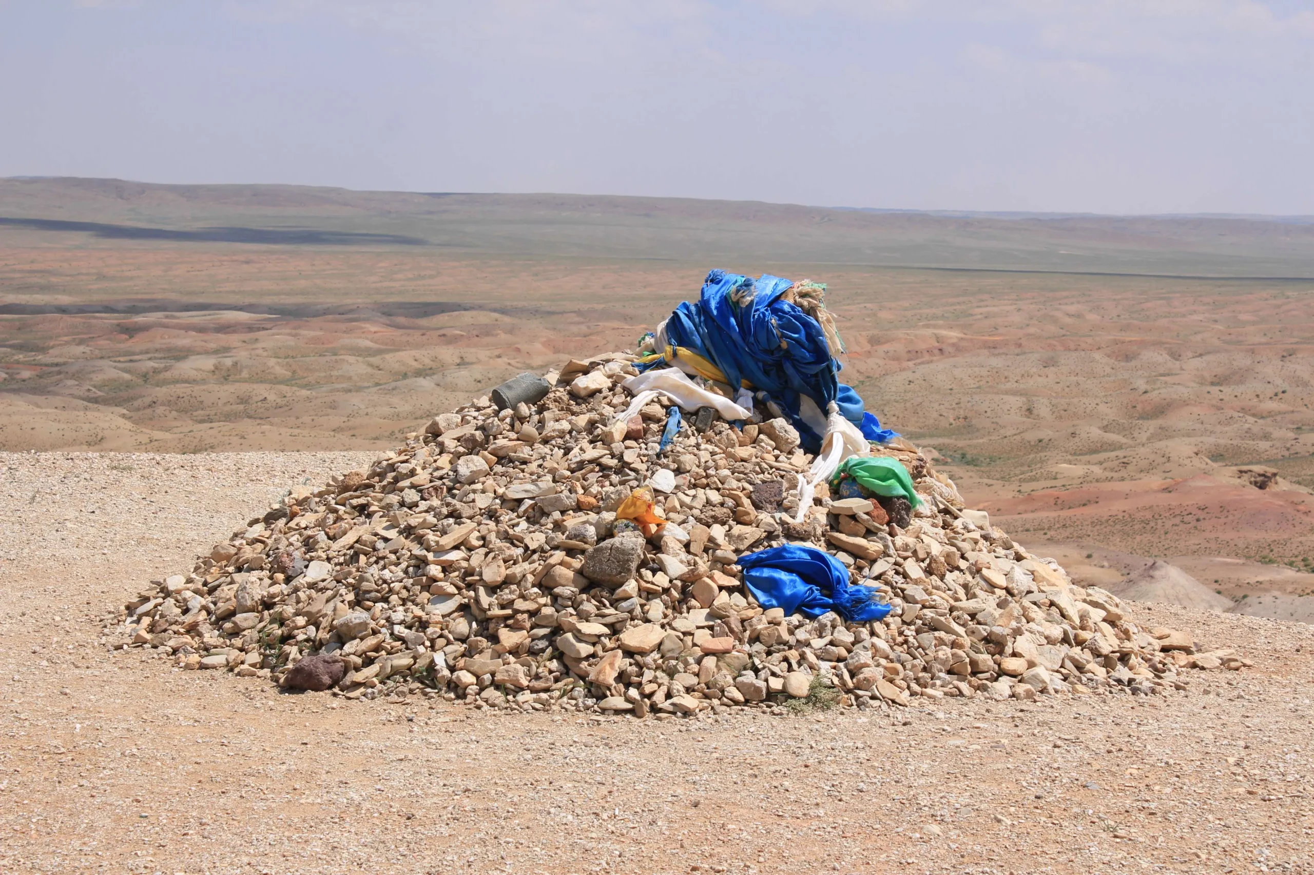 Sacred rocks, Mongolian name is Ovoo