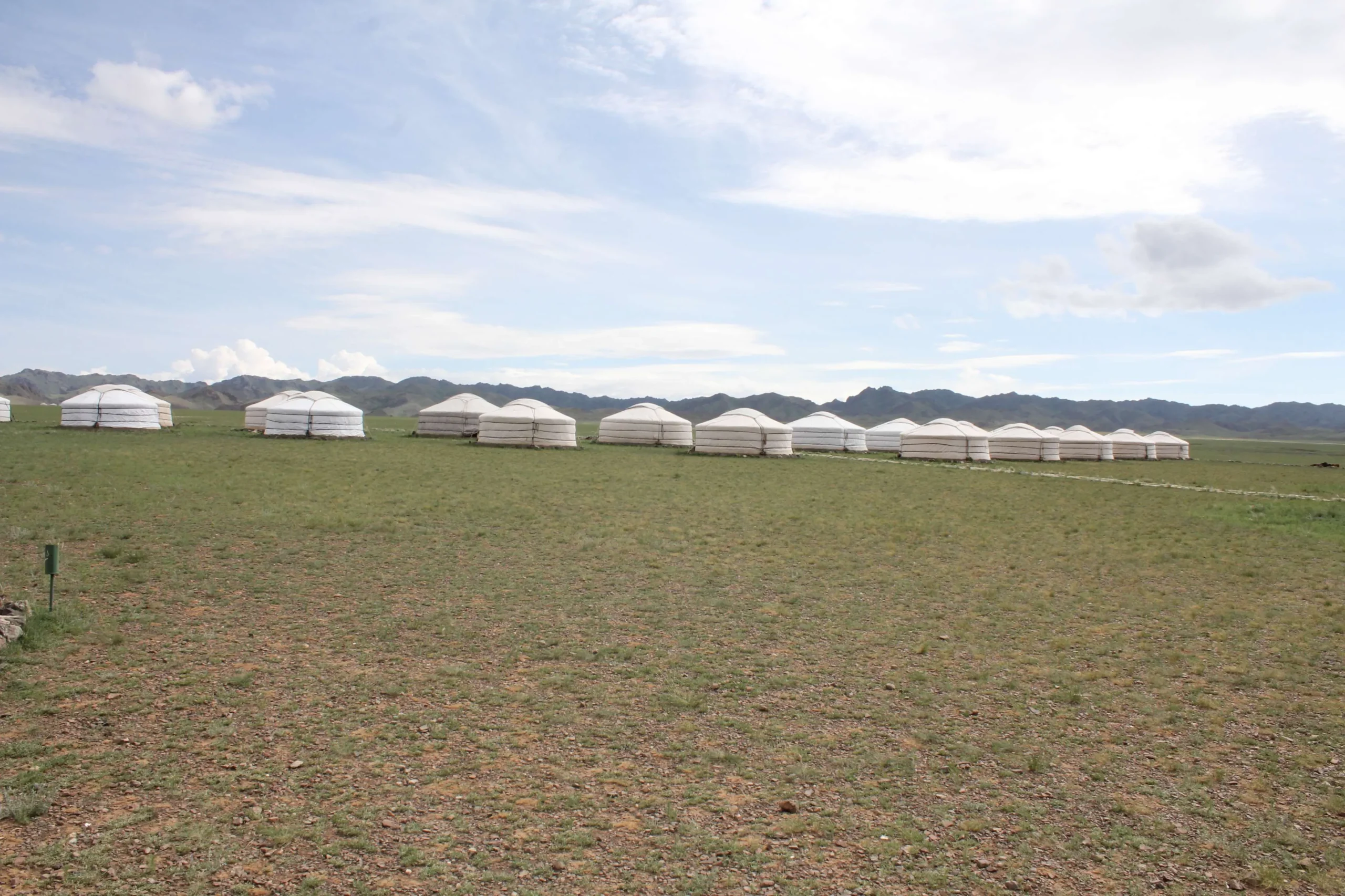 Ger camp in Gobi
